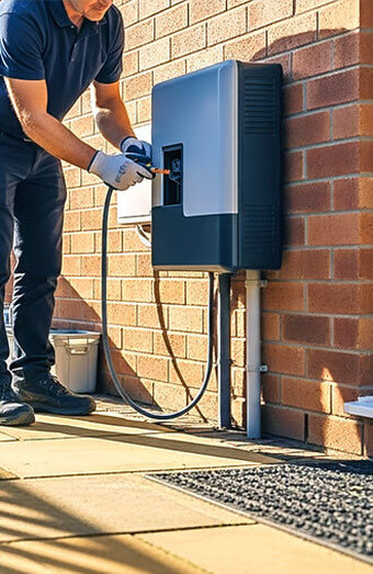 Service Solar Battery Pack Installation